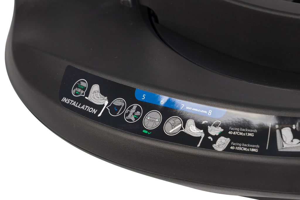 EasyGo Buz XTD Pro i-Size autóshordozó ISOFIX bázissal – Greener