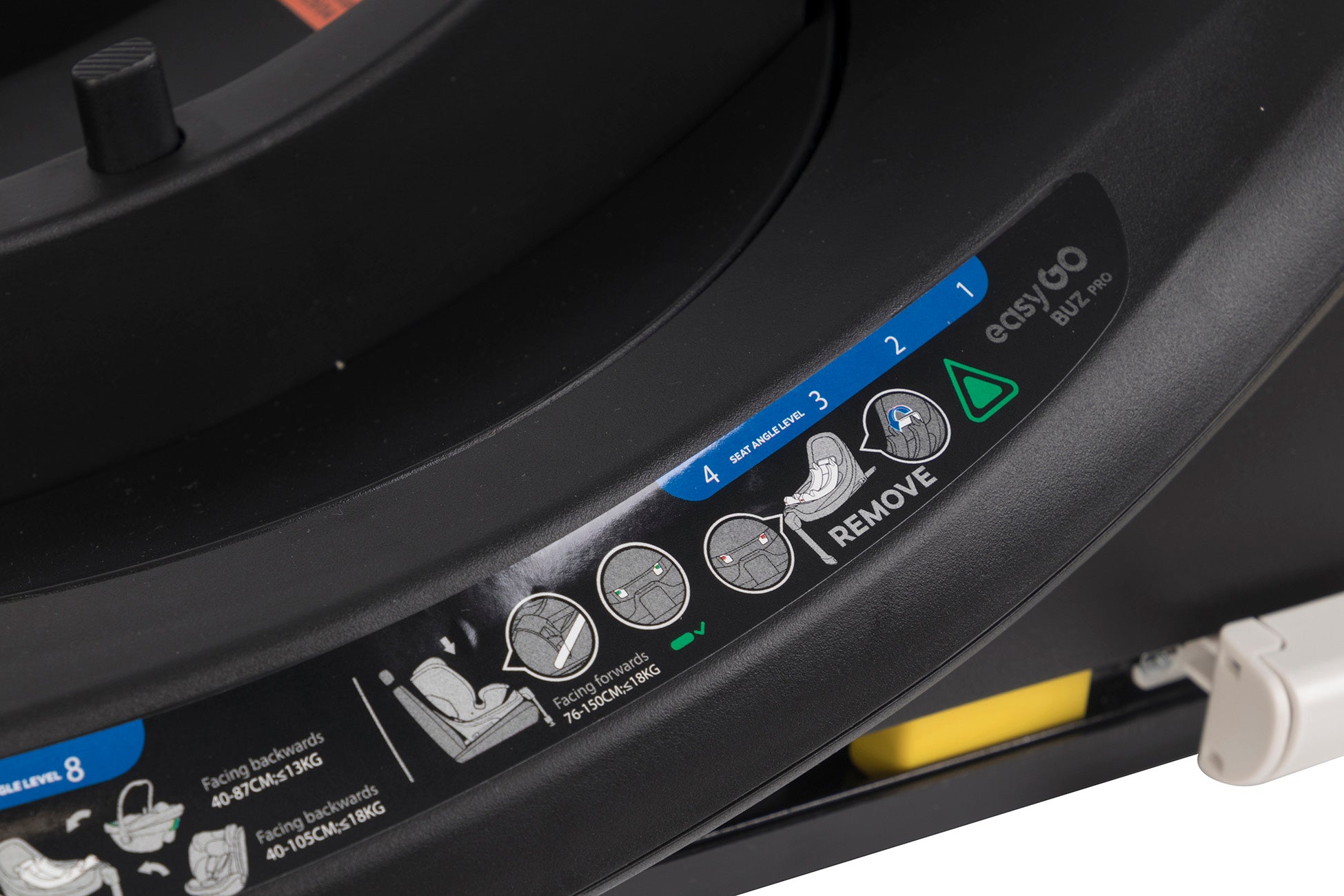 EasyGo Buz XTD Pro i-Size autóshordozó ISOFIX bázissal – Ink