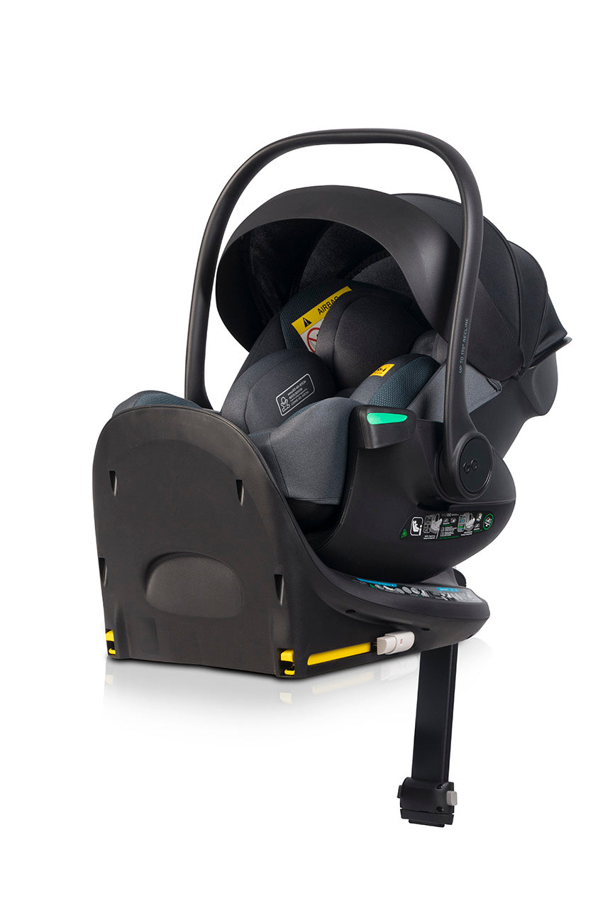 EasyGo Buz XTD Pro i-Size autóshordozó ISOFIX bázissal – Granito
