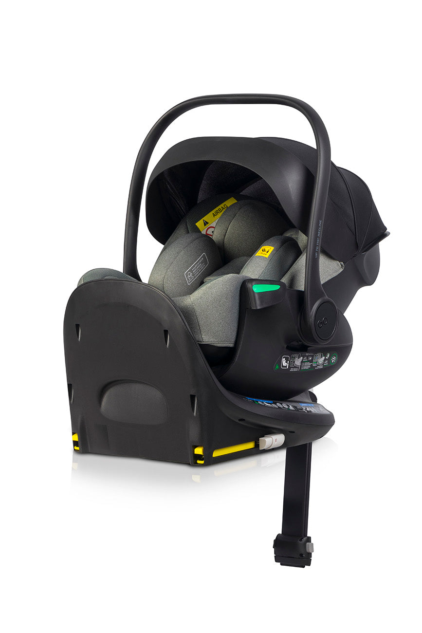 EasyGo Buz XTD Pro i-Size autóshordozó ISOFIX bázissal – Greener