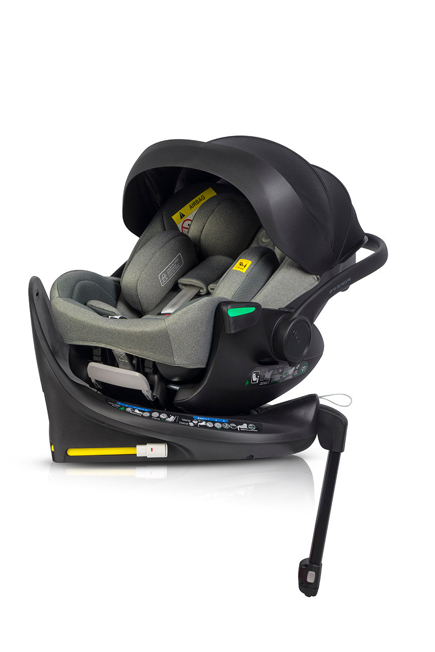 EasyGo Buz XTD Pro i-Size autóshordozó ISOFIX bázissal – Greener