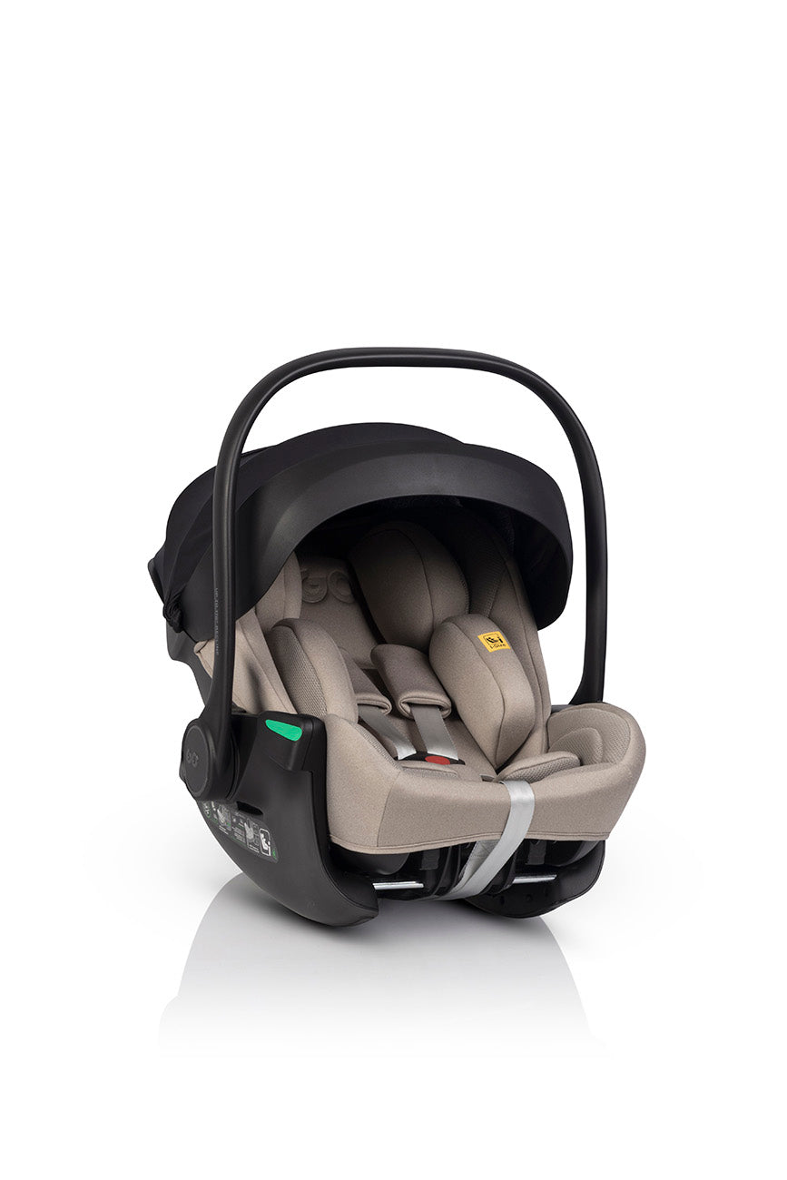 EasyGo BUZ XTD dönthető autós hordozó 40–87 cm – Taupe
