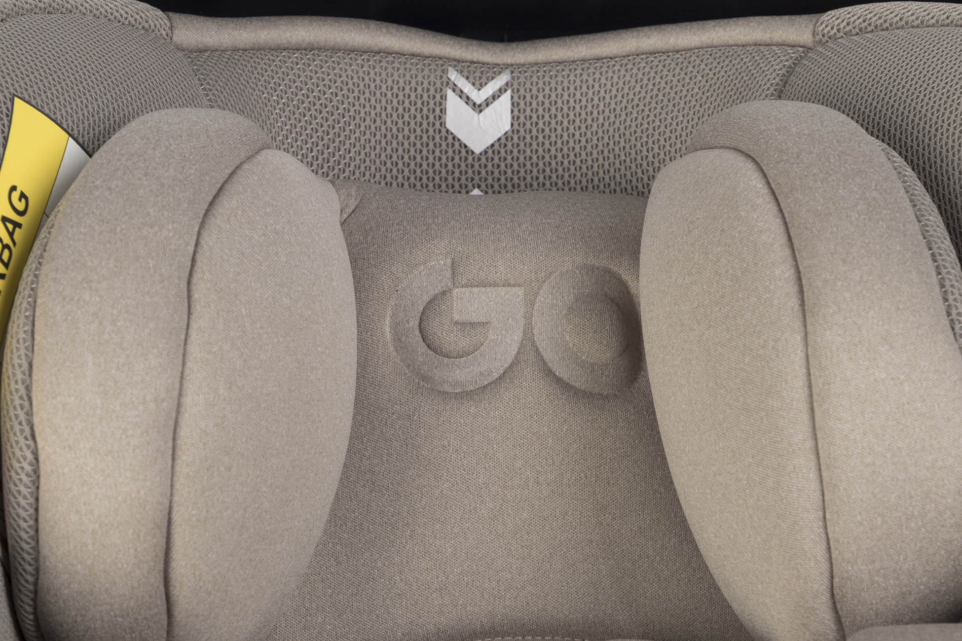 EasyGo Buz XTD Pro i-Size autóshordozó ISOFIX bázissal – Taupe