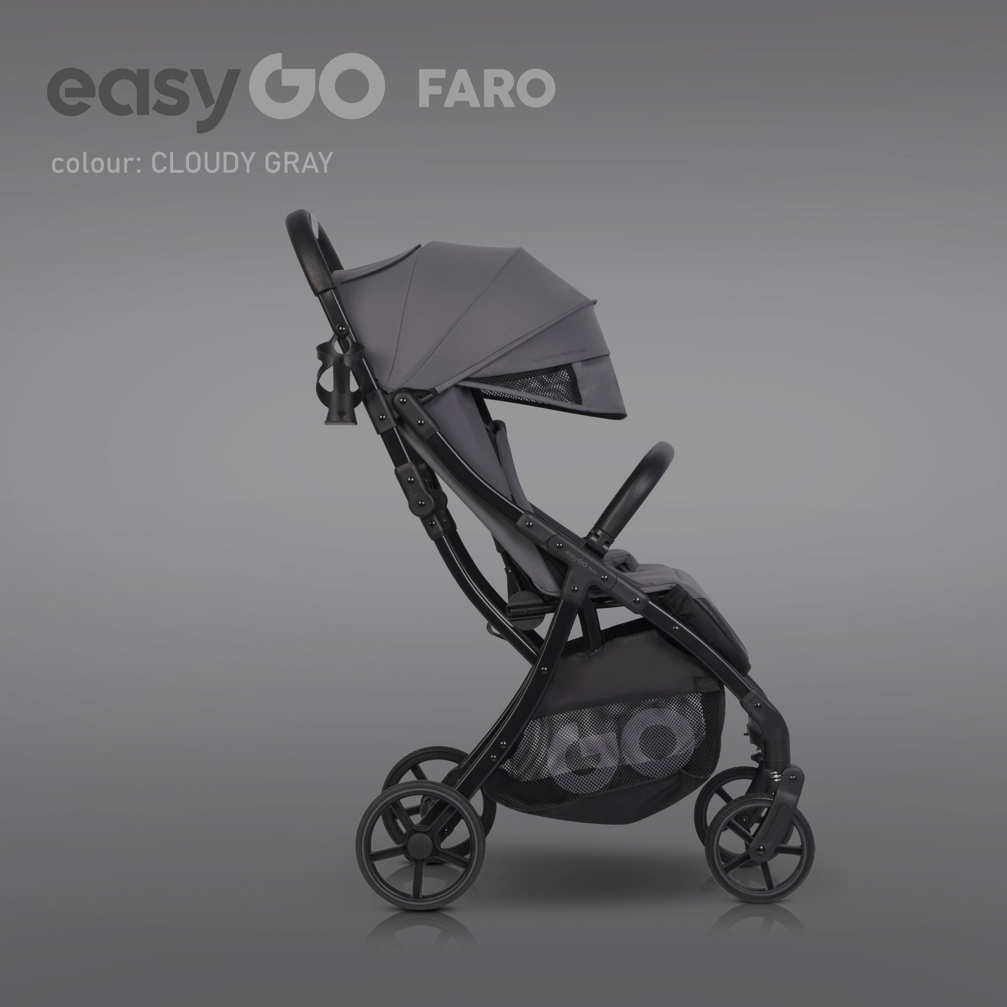 EasyGo FARO sport babakocsi – Cloudy Gray