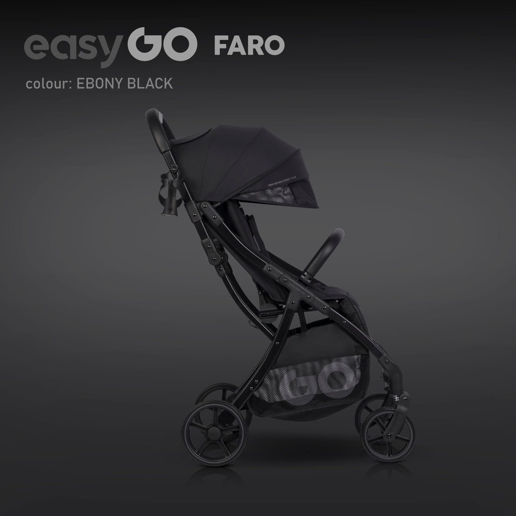 EasyGo FARO sport babakocsi – Ebony Black