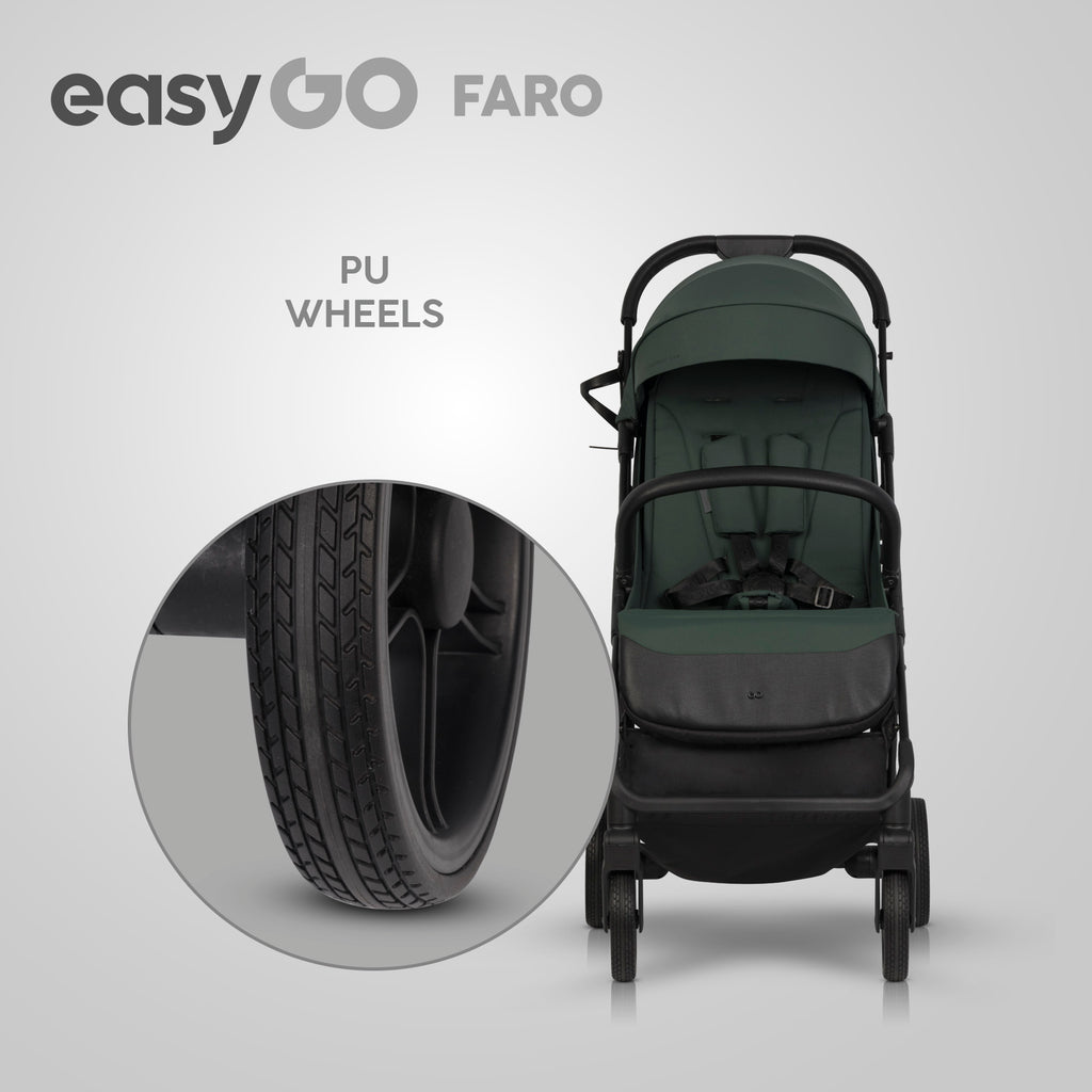 EasyGo FARO sport babakocsi – Sage Green