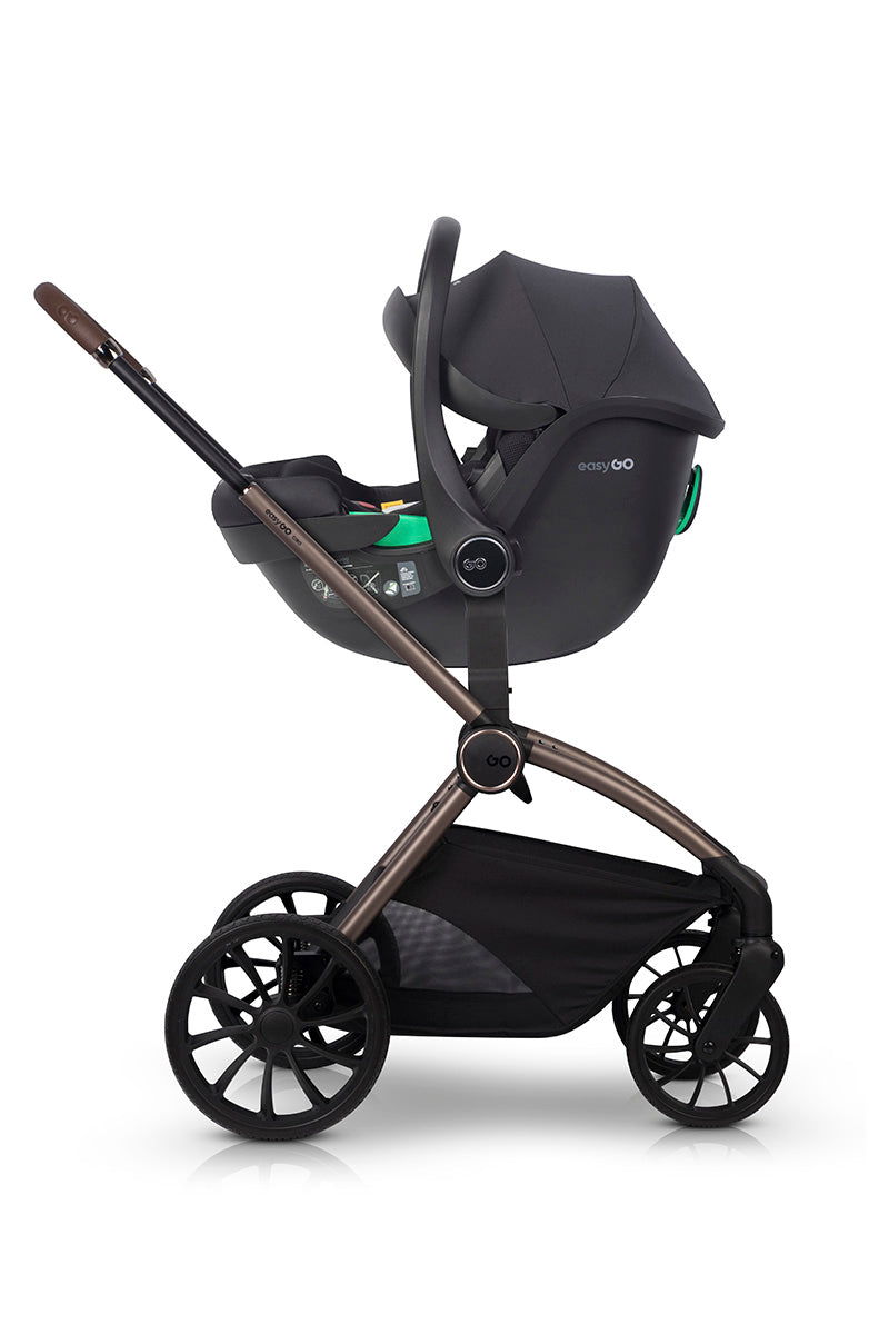 EasyGo Giro G2 2in1 babakocsi - Coal