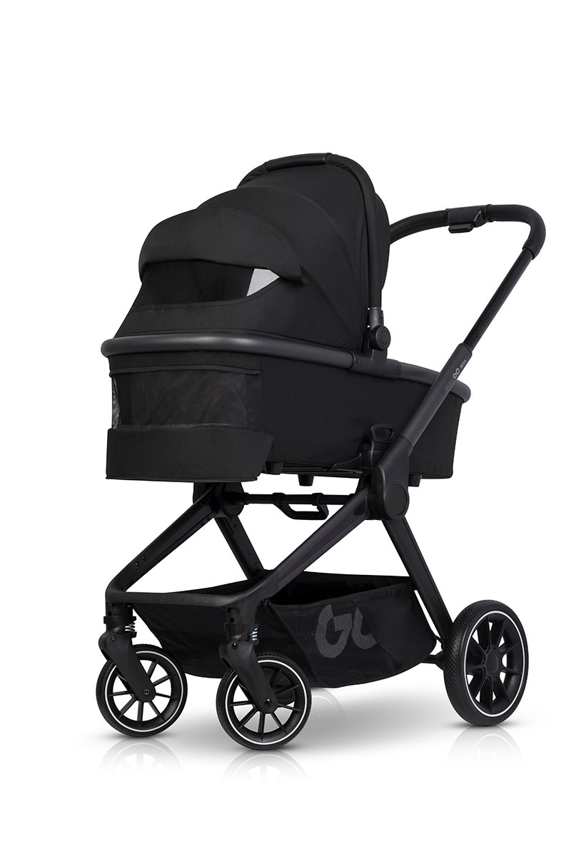 EasyGo REVA 2in1 babakocsi – Ebony Black