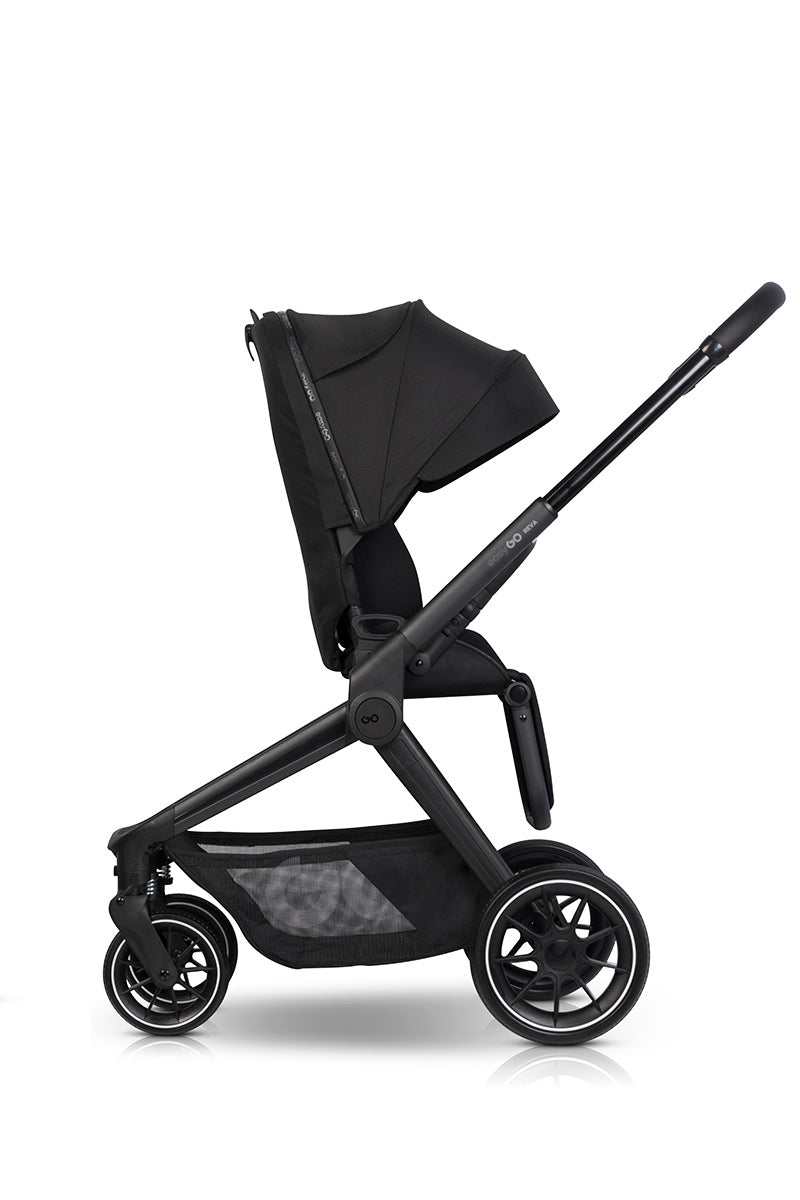 EasyGo REVA 2in1 babakocsi – Ebony Black