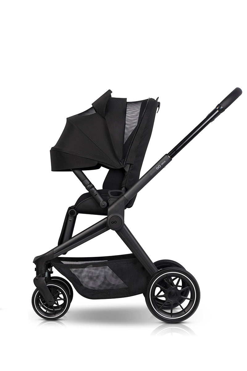 EasyGo REVA 2in1 babakocsi – Ebony Black