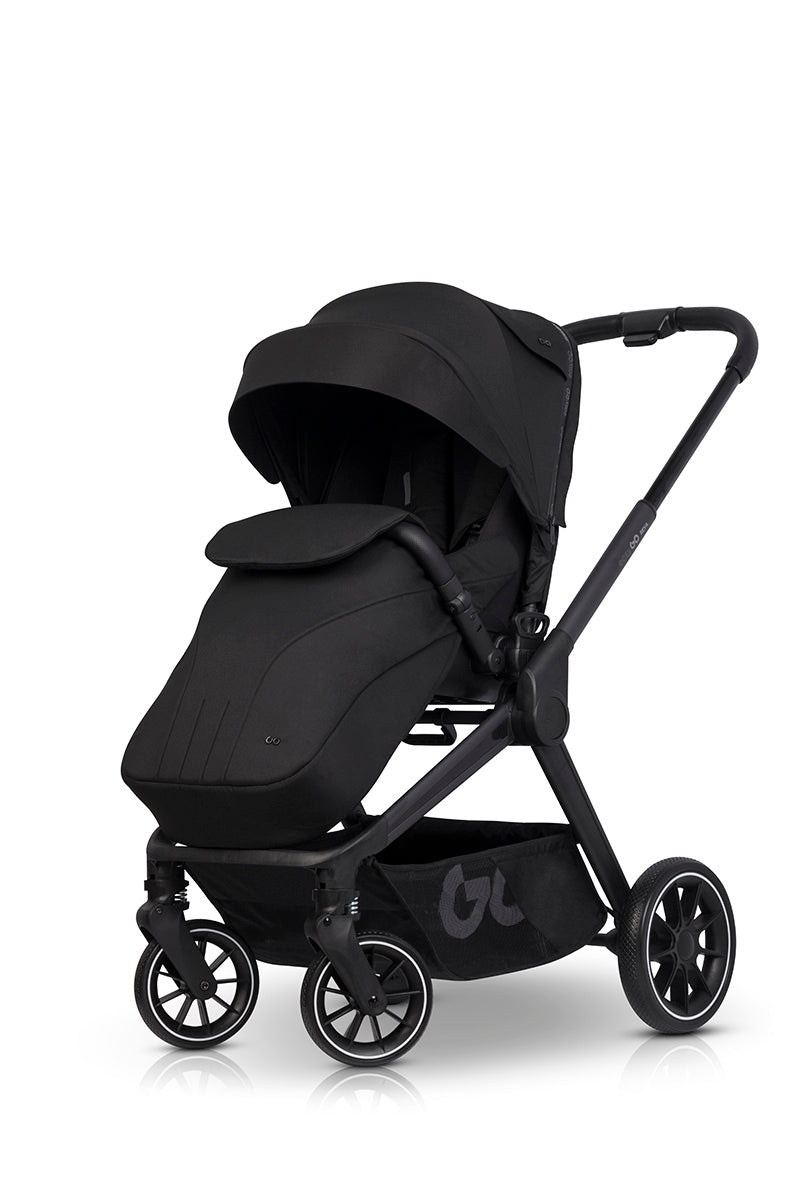 EasyGo REVA 2in1 babakocsi – Ebony Black