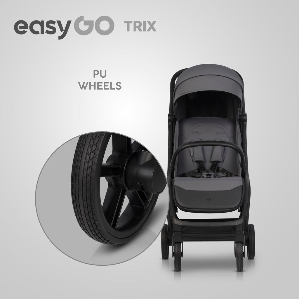 EasyGo Trix sport babakocsi – Cloudy Gray