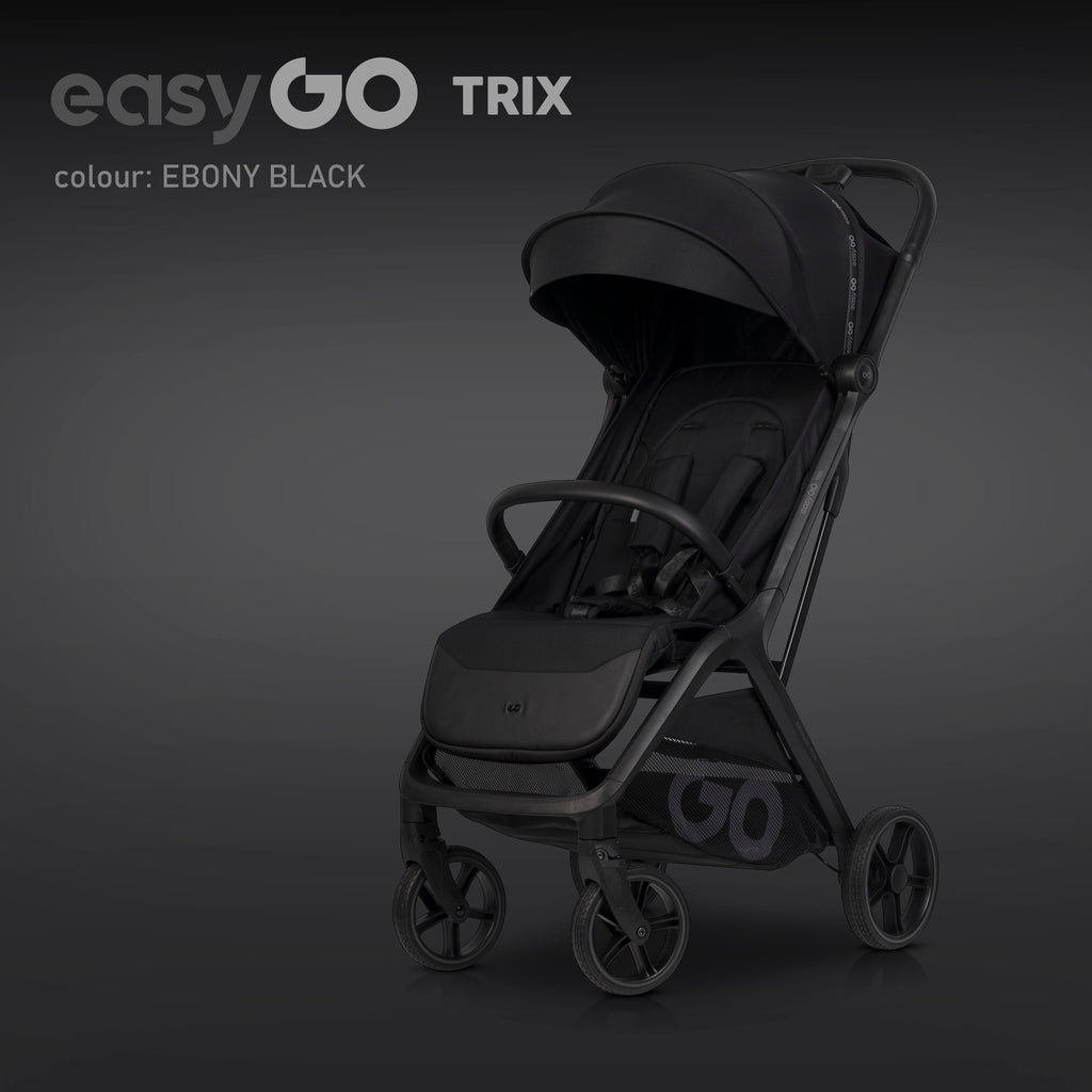 EasyGo Trix sport babakocsi – Ebony Black
