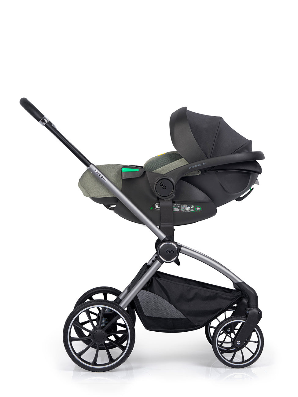 EasyGo Buz XTD Pro i-Size autóshordozó ISOFIX bázissal – Greener