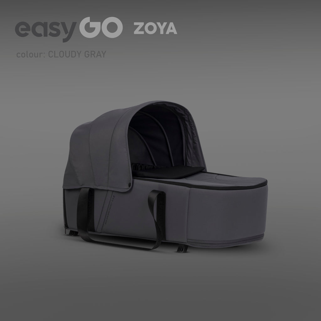 EasyGo Zoya 2in1 babakocsi táskával – Cloudy Gray
