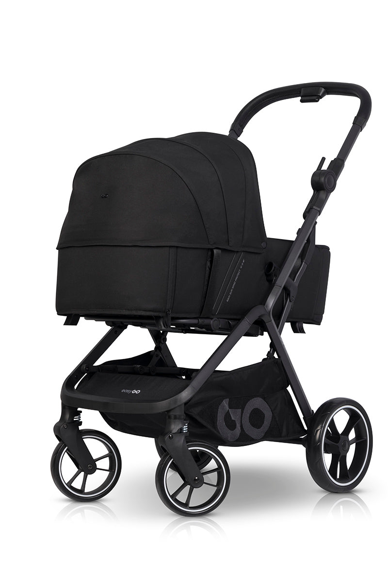 EasyGo Zoya 2in1 babakocsi táskával – Ebony Black
