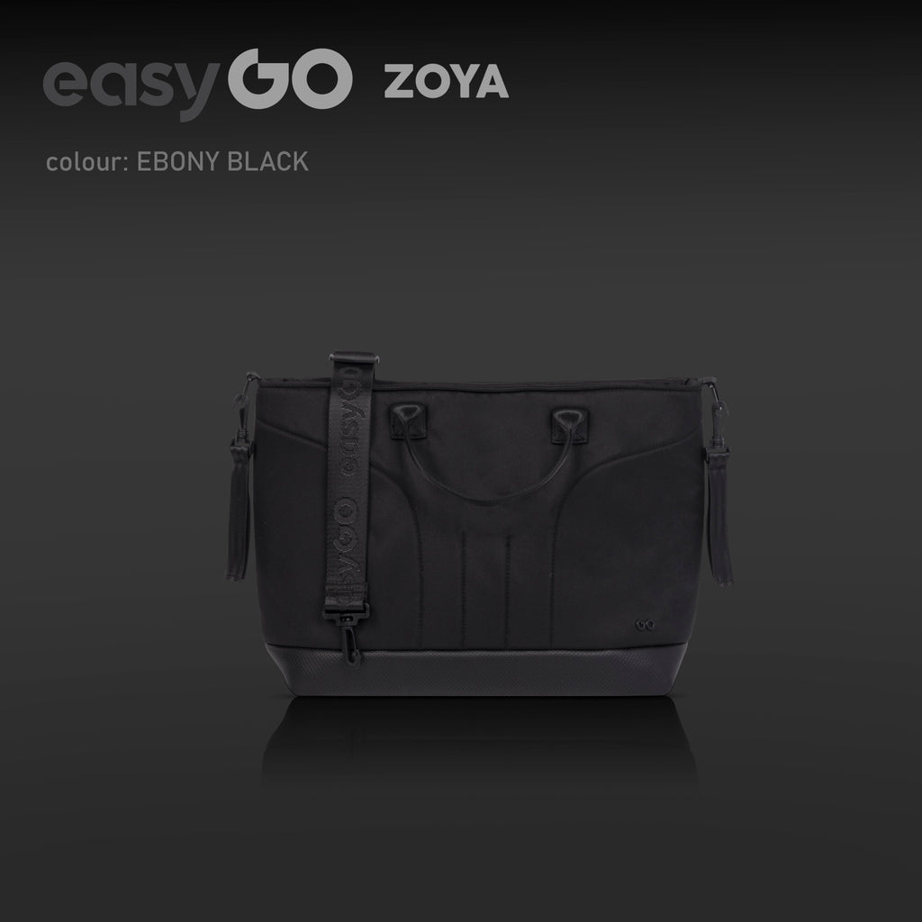 EasyGo Zoya 2in1 babakocsi táskával – Ebony Black