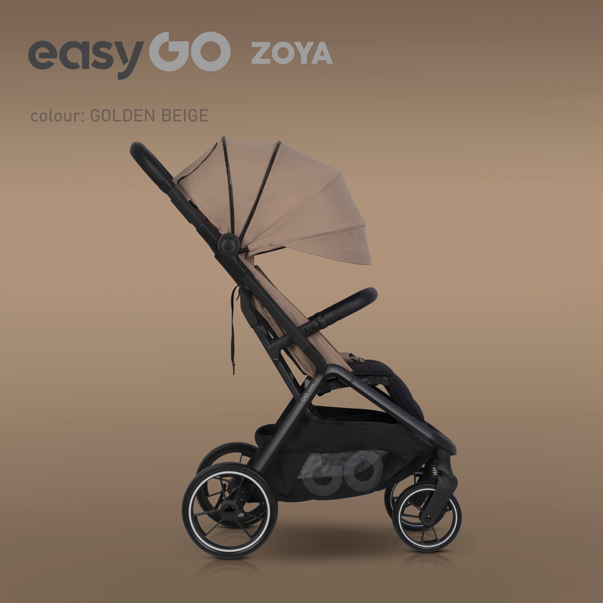 EasyGo Zoya 2in1 babakocsi – Golden Beige
