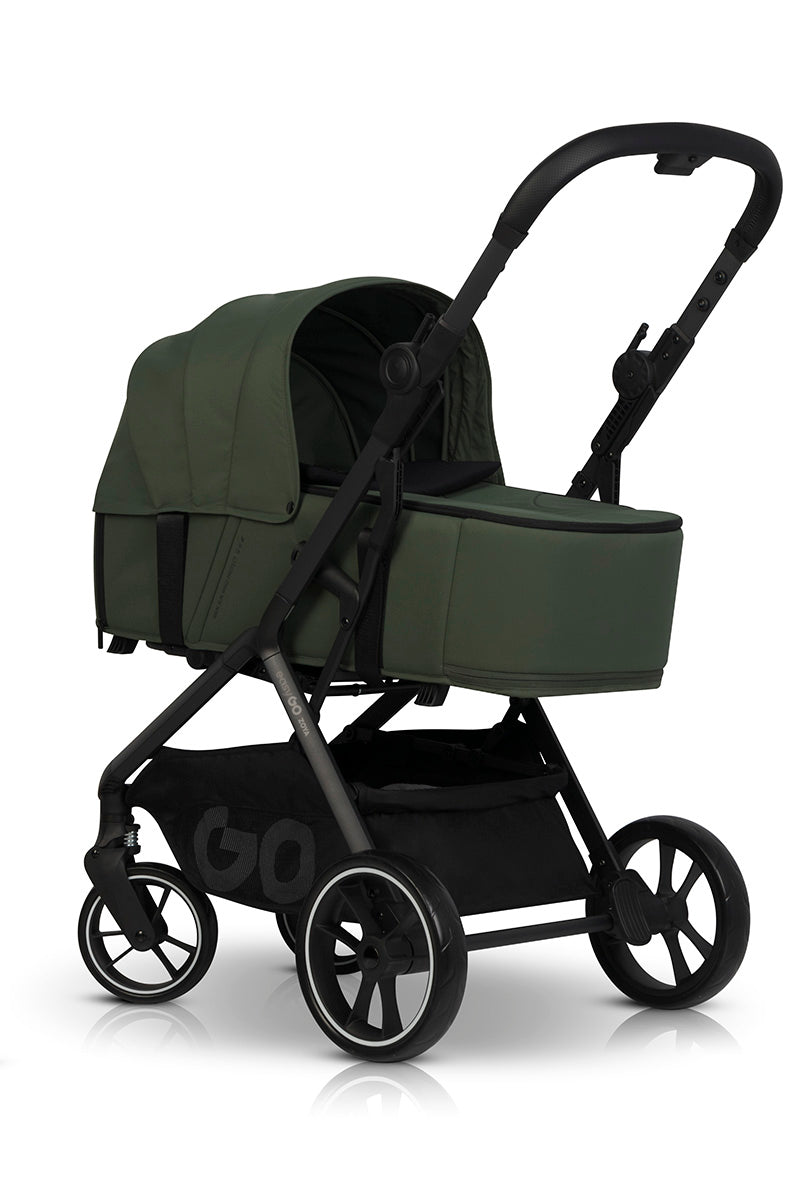 EasyGo Zoya 2in1 babakocsi táskával – Jungle Green