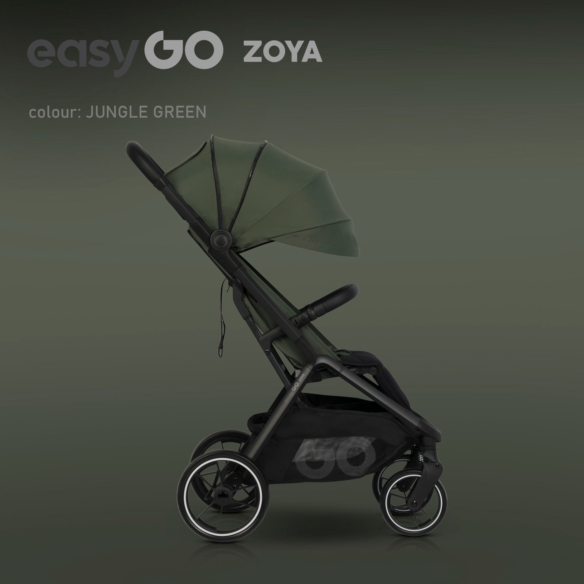 EasyGo Zoya 2in1 babakocsi – Jungle Green
