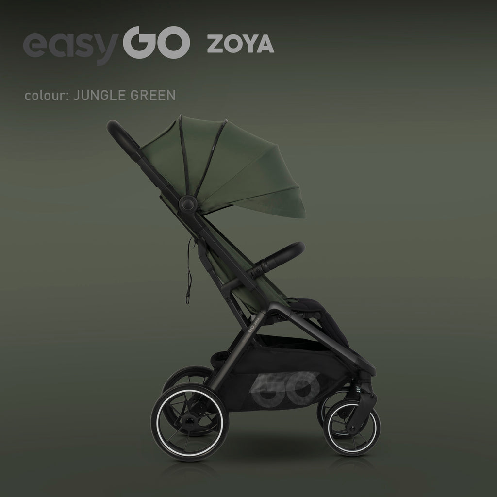 EasyGo Zoya mózeskosár – Jungle Green