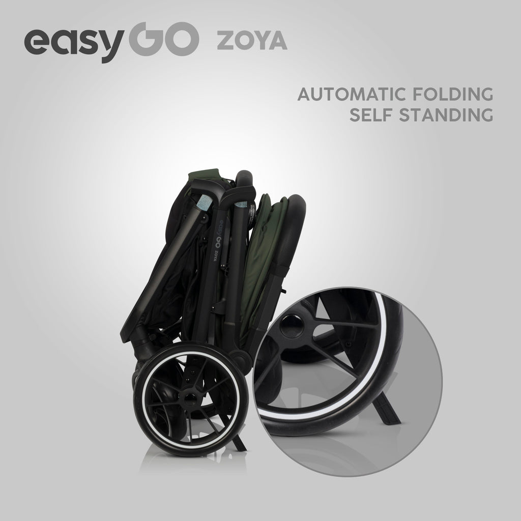 EasyGo Zoya 2in1 babakocsi – Jungle Green