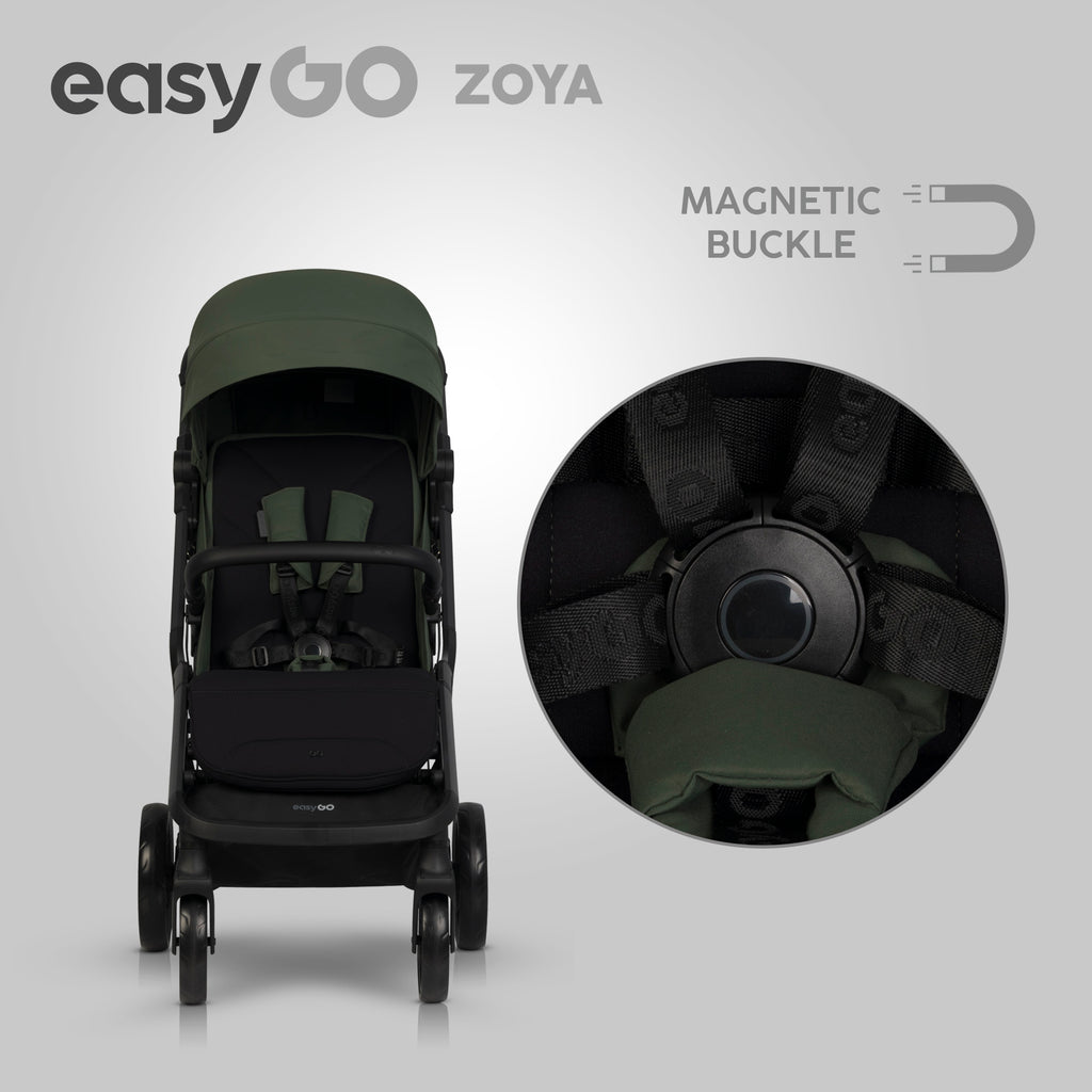 EasyGo Zoya 2in1 babakocsi – Jungle Green