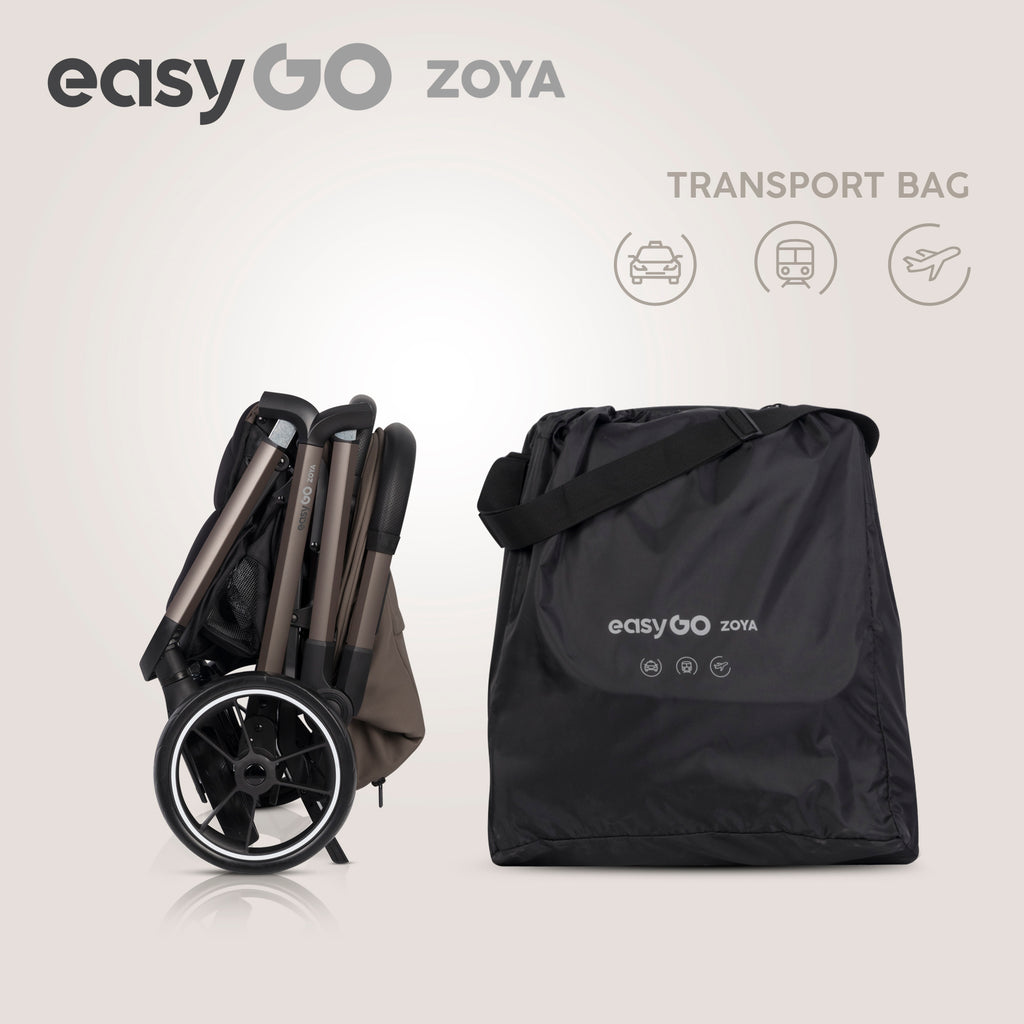 EasyGo Zoya mózeskosár – Mokka
