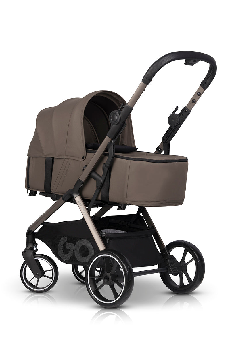 EasyGo Zoya 2in1 babakocsi táskával – Mokka
