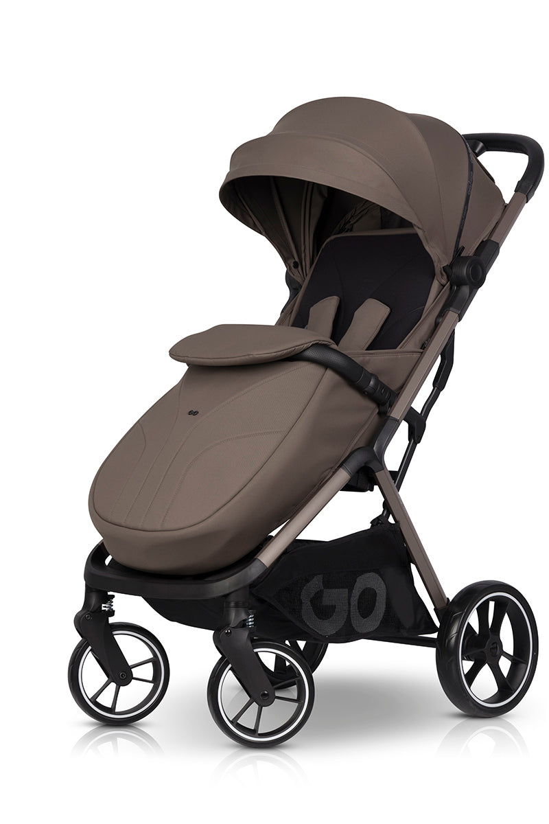 EasyGo Zoya 2in1 babakocsi táskával – Mokka