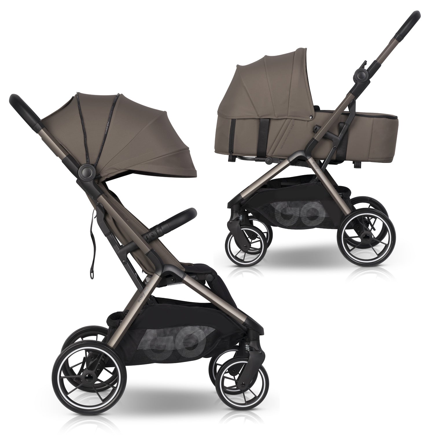 EasyGo Zoya 2in1 babakocsi – Mokka