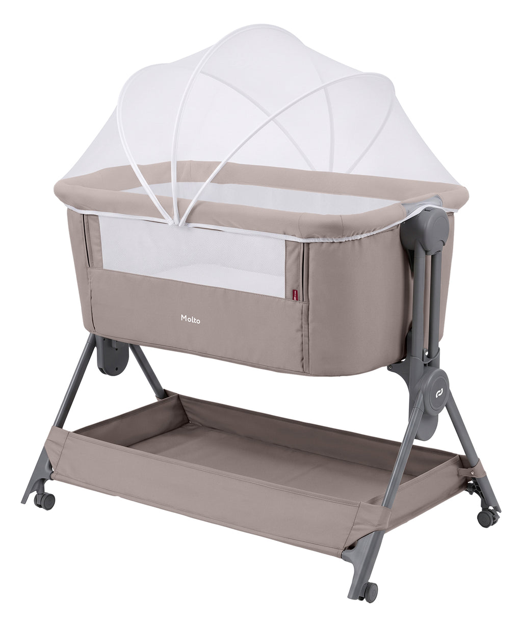 Carrello Molto állítható magasságú babaöböl - Leviro Grey