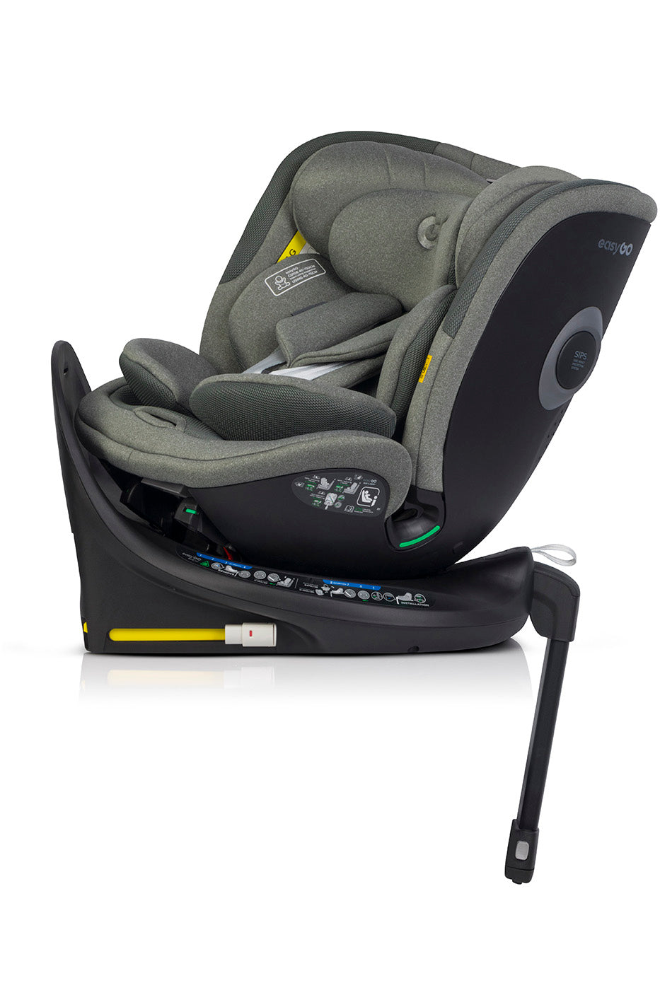 EasyGo BUZ PRO BODY i-Size autósülés 40–150 cm – Greener