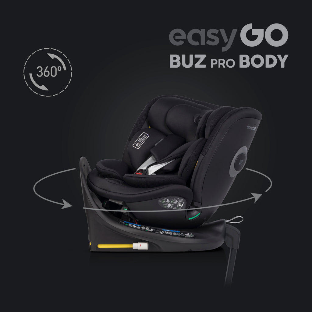 EasyGo BUZ PRO BODY i-Size autósülés 40–150 cm – Ink