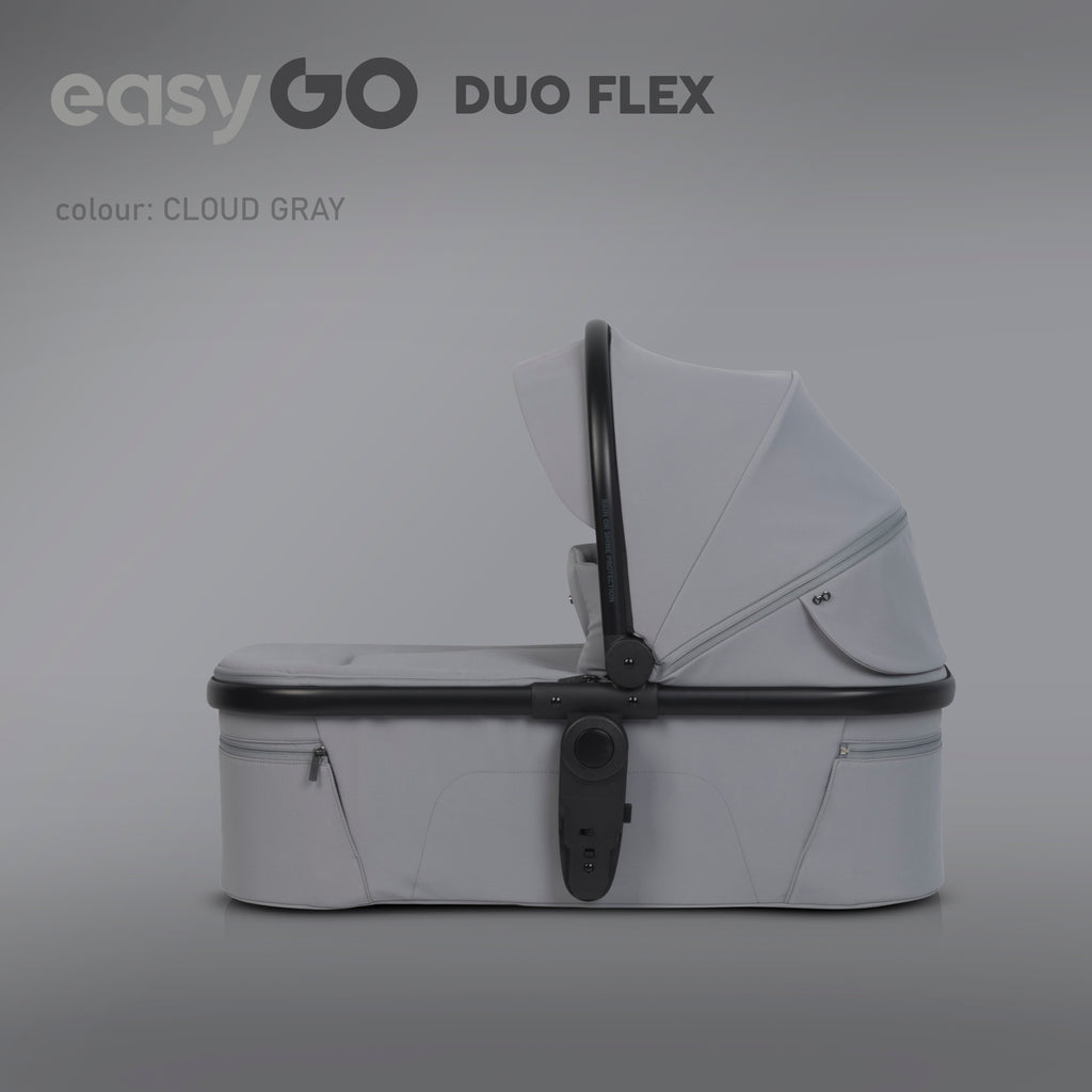 EasyGo Duoflex mózeskosár – Cloudy Gray