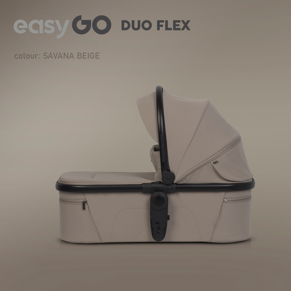 EasyGo Duoflex mózeskosár – Savana Beige