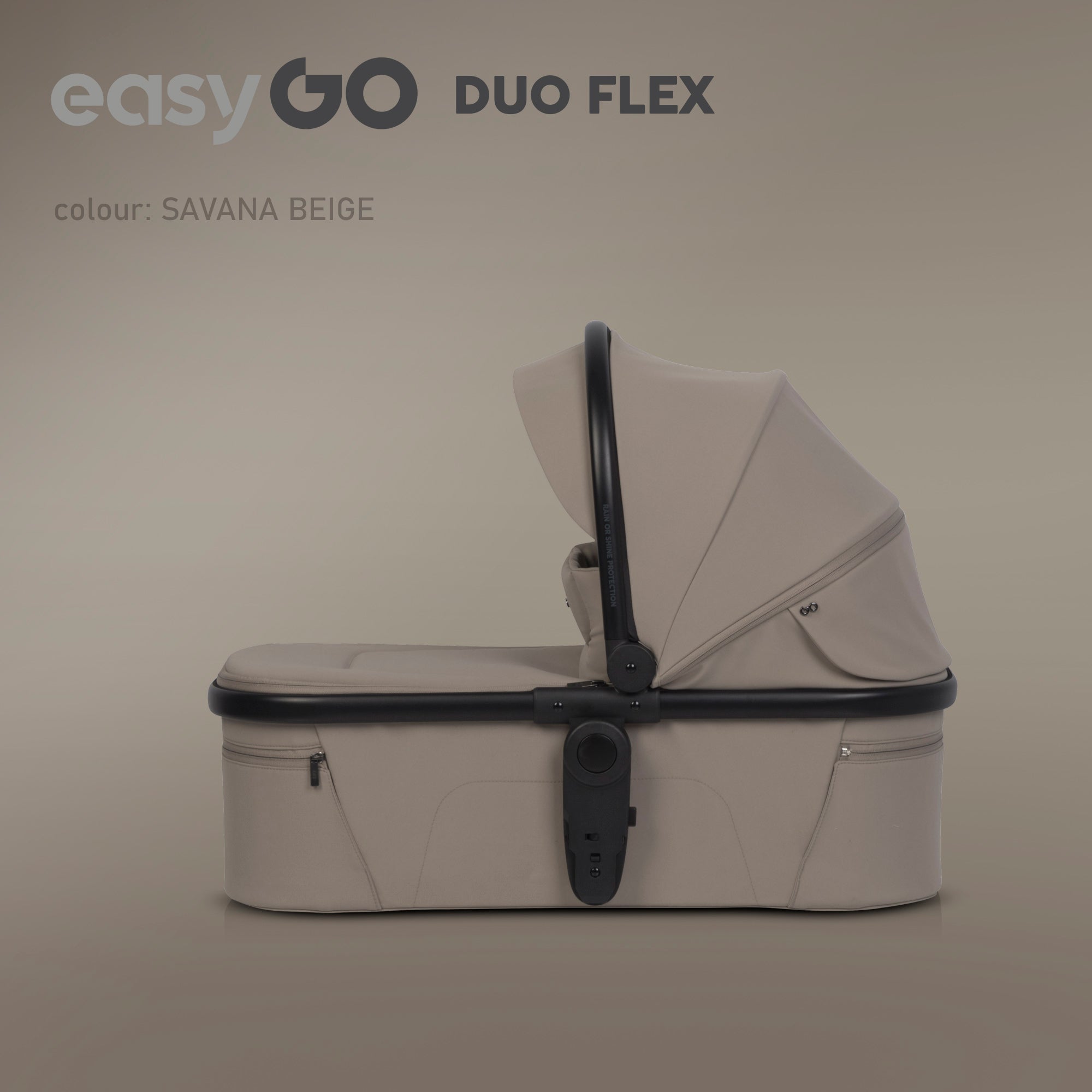 EasyGo Duoflex mózeskosár – Savana Beige