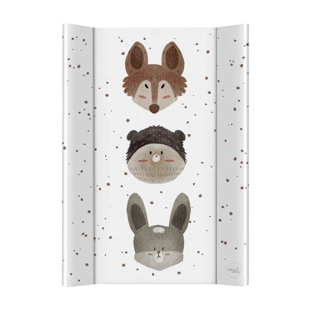 Ceba Baby Ultra Light Cute Animals merev pelenkázólap 50×70 cm