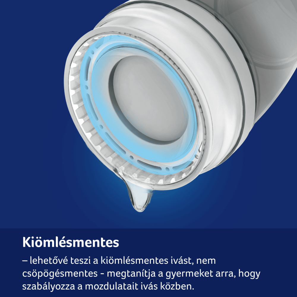 LOVI 360° Itatópohár világító fülekkel NIGHT&DAY 250ml fiú