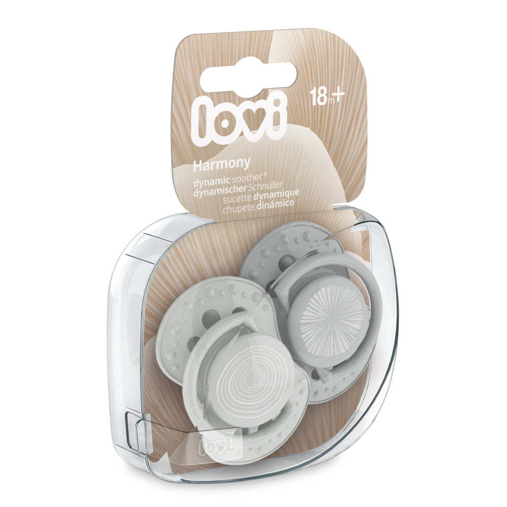 LOVI Dinamikus nyugtató cumi Harmony 18 hó+ 2db fiú