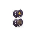 LOVI Dinamikus nyugtató cumi Stardust 3-6hó 2db lila