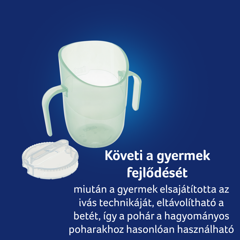 LOVI GENIUS Itatópohár 150ml Pistachio