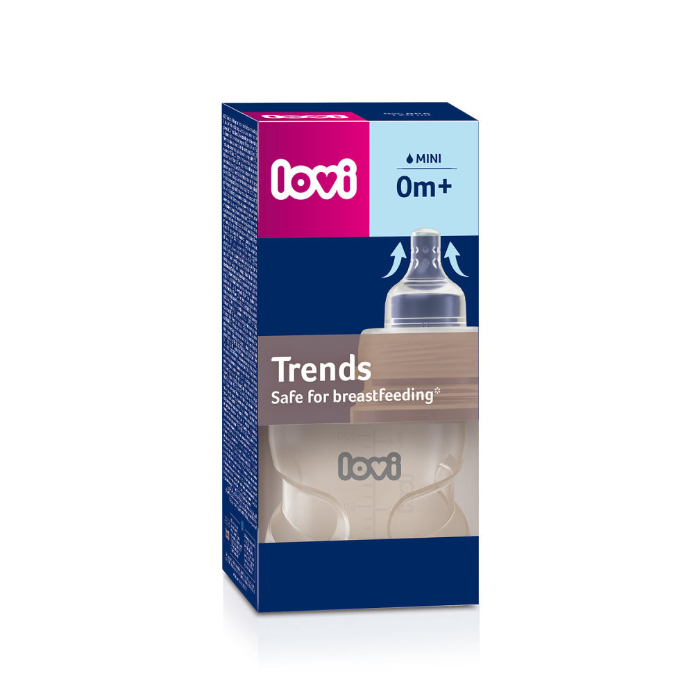 LOVI Trends cumisüveg 120ml bézs
