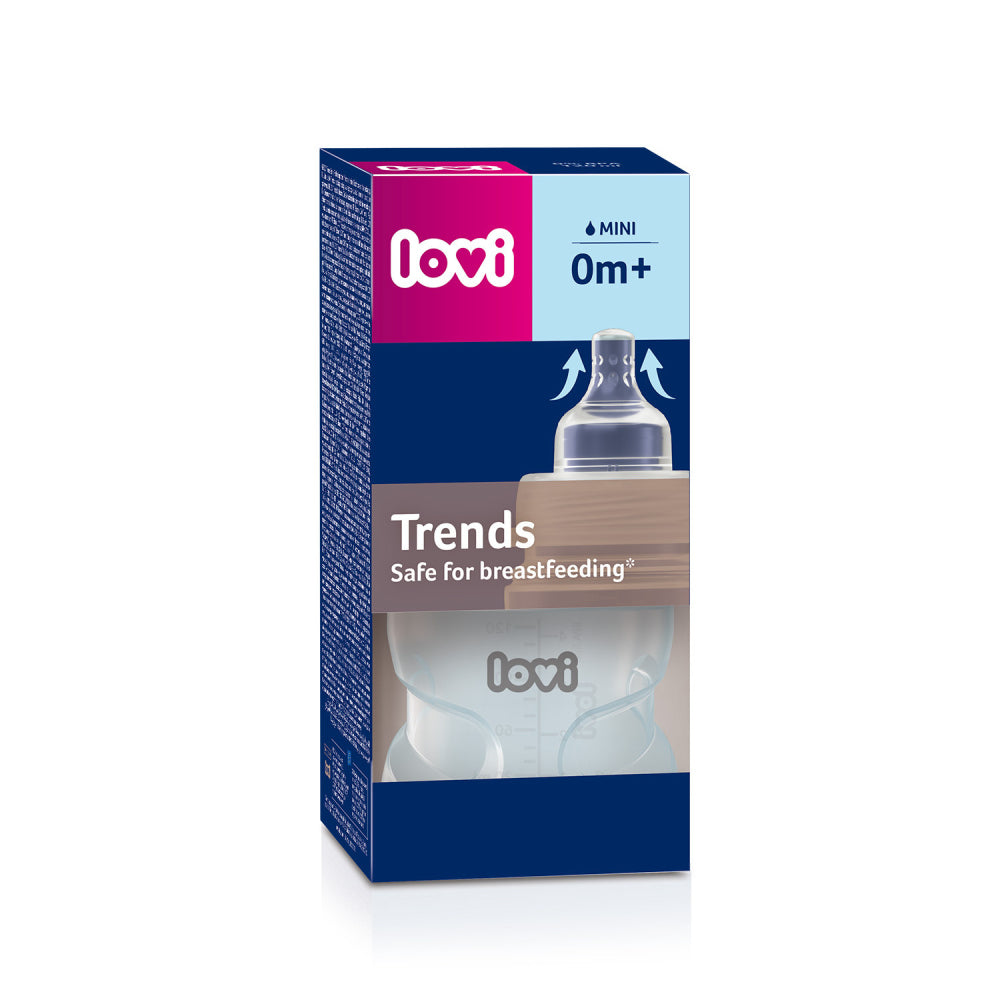 LOVI Trends cumisüveg 120ml zöld