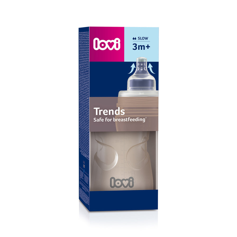 LOVI Trends cumisüveg 250ml bézs