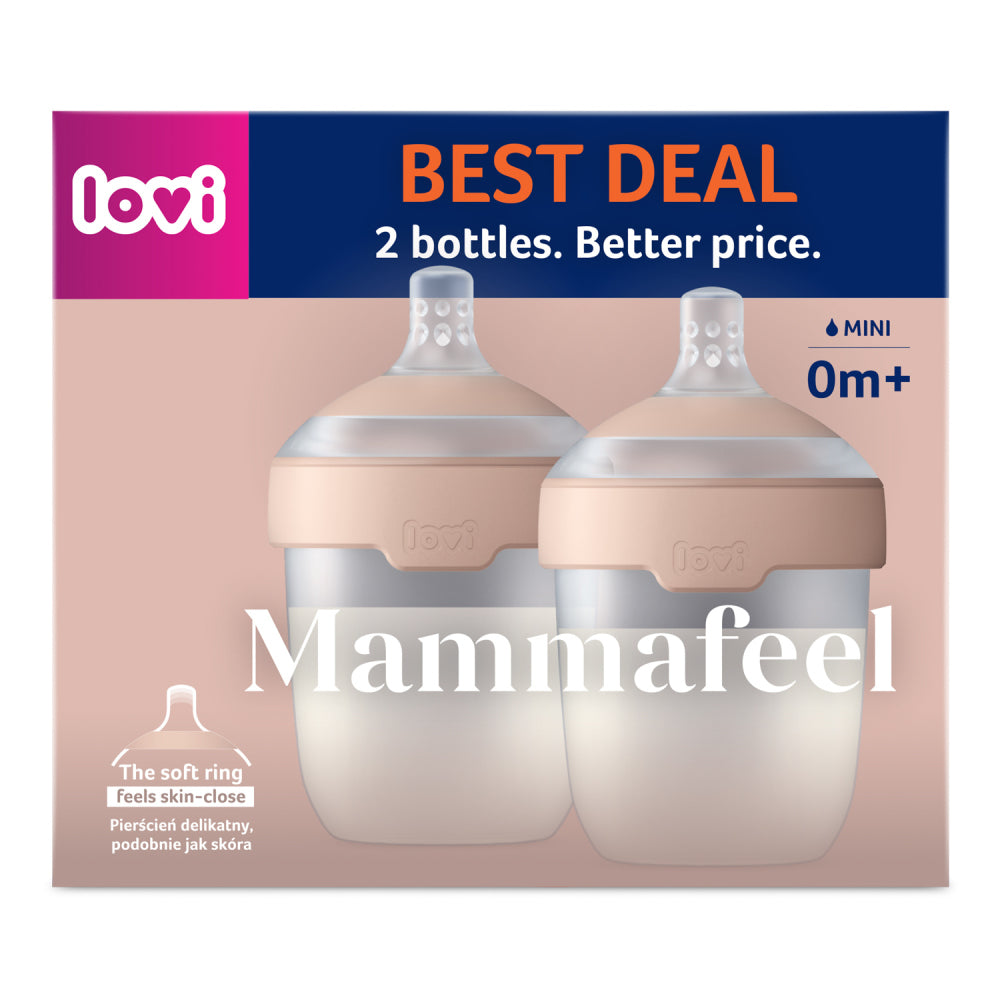 LOVI MAMMAFEEL cumisüveg szett 150ml 2db