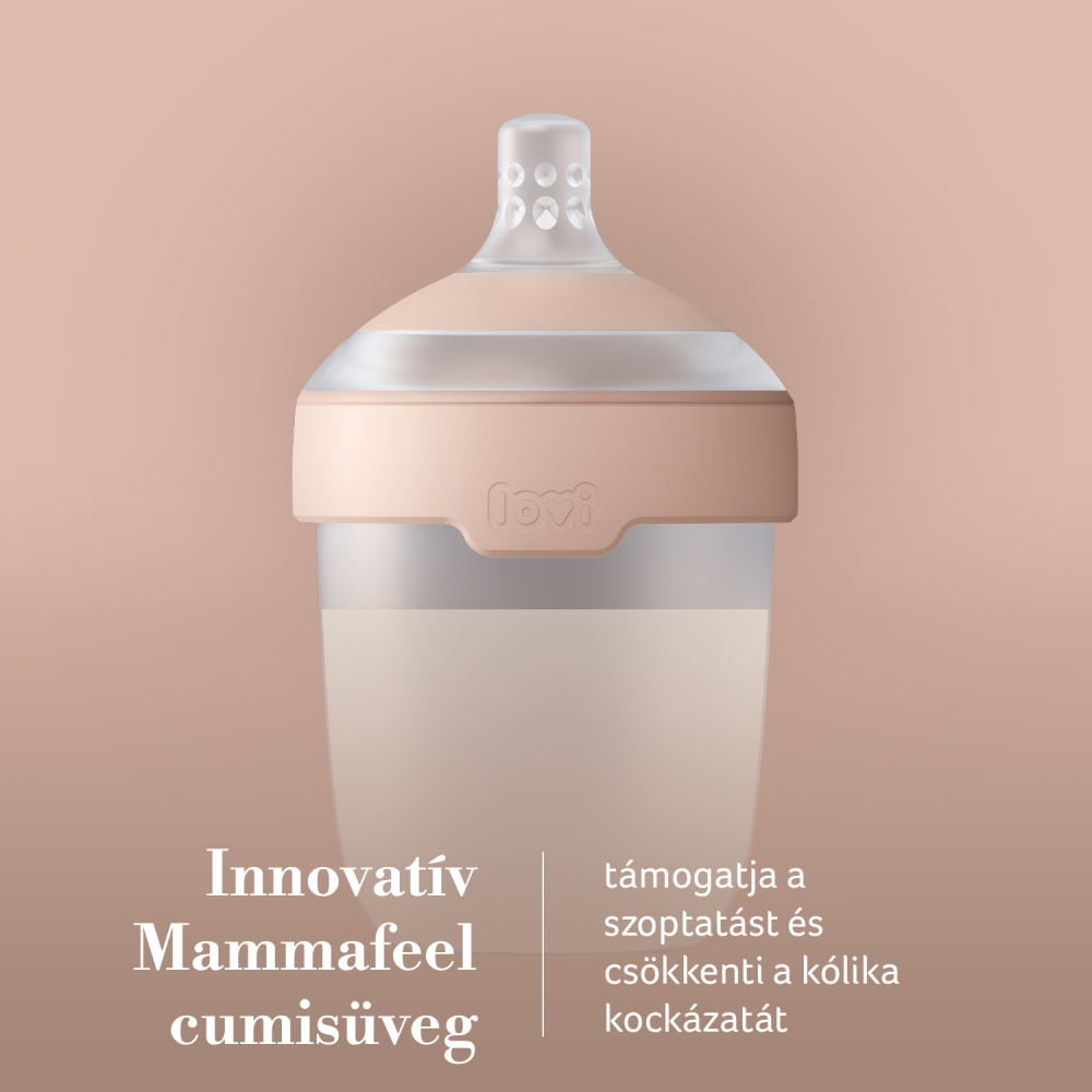 LOVI MAMMAFEEL cumisüveg szett 150ml 2db
