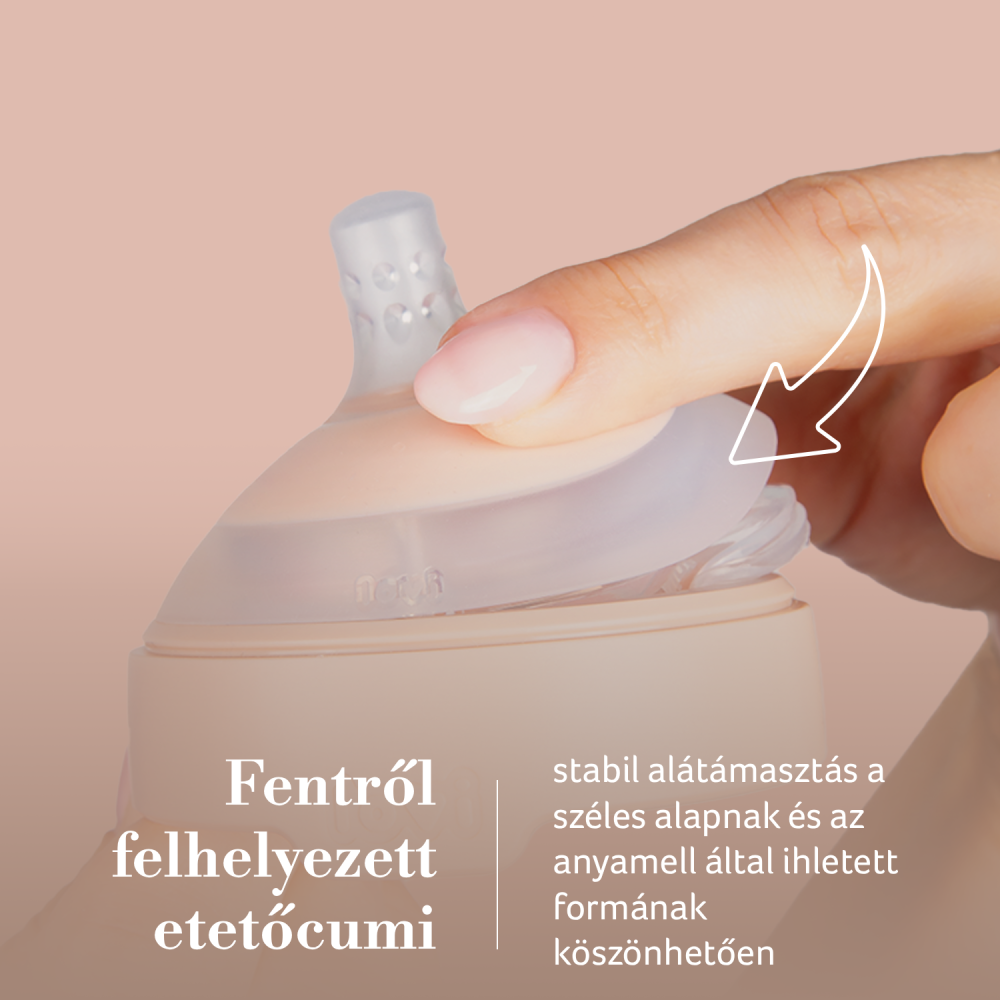 LOVI MAMMAFEEL dinamikus etetőcumi 0hó+ 1db mini