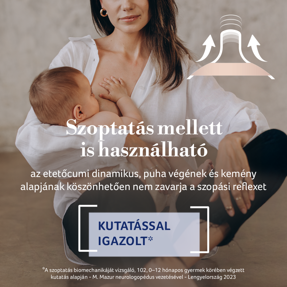 LOVI MAMMAFEEL dinamikus etetőcumi 0hó+ 1db mini