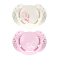 LOVI Mini szilikon dinamikus cumi PETITE ROSE 0-2hó 2db lány